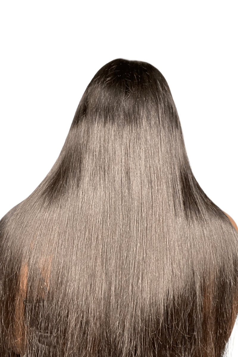 Cambodian straight glueless wig