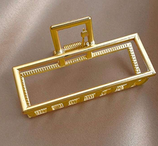 Square Gold  Claw Clip