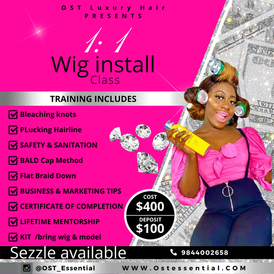 One on One Lace Class